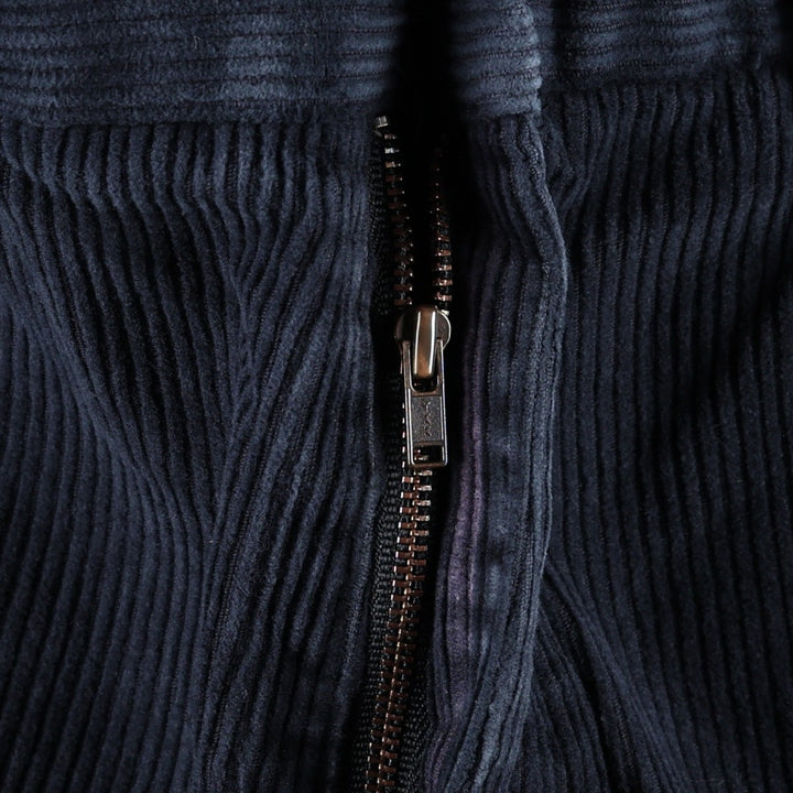 Brooks Brothers 346 Corduroy Pants, Men's W35 (approx.) cotton navy blue type Vintage Second Hand