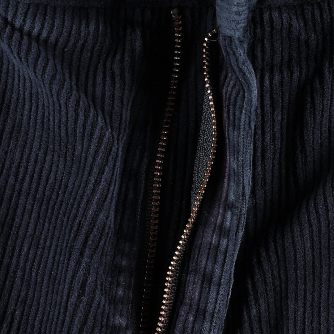 Brooks Brothers 346 Corduroy Pants, Men's W35 (approx.) cotton navy blue type Vintage Second Hand