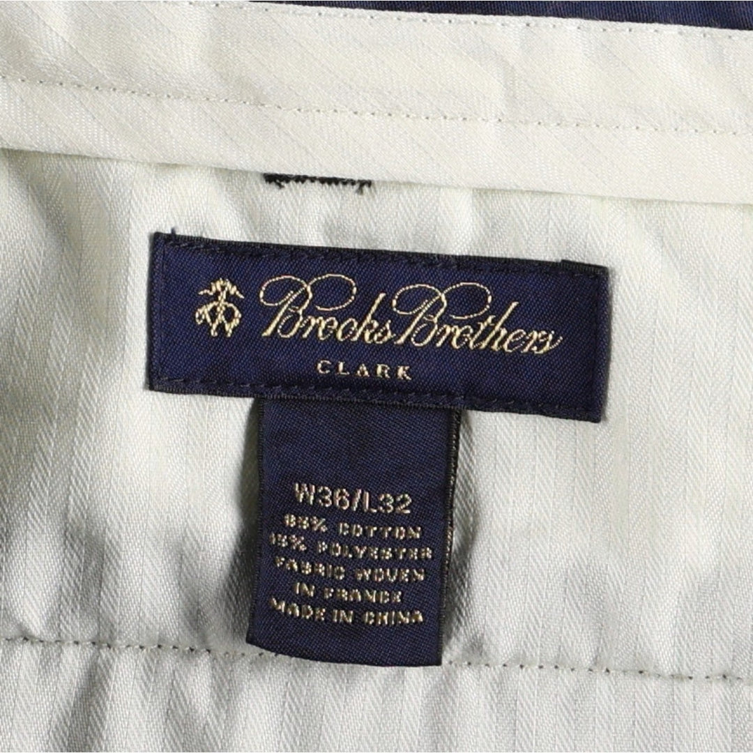 Brooks Brothers CLARK Corduroy Pants, Men's W37 (approx.) cotton Green type dark green Vintage Second Hand