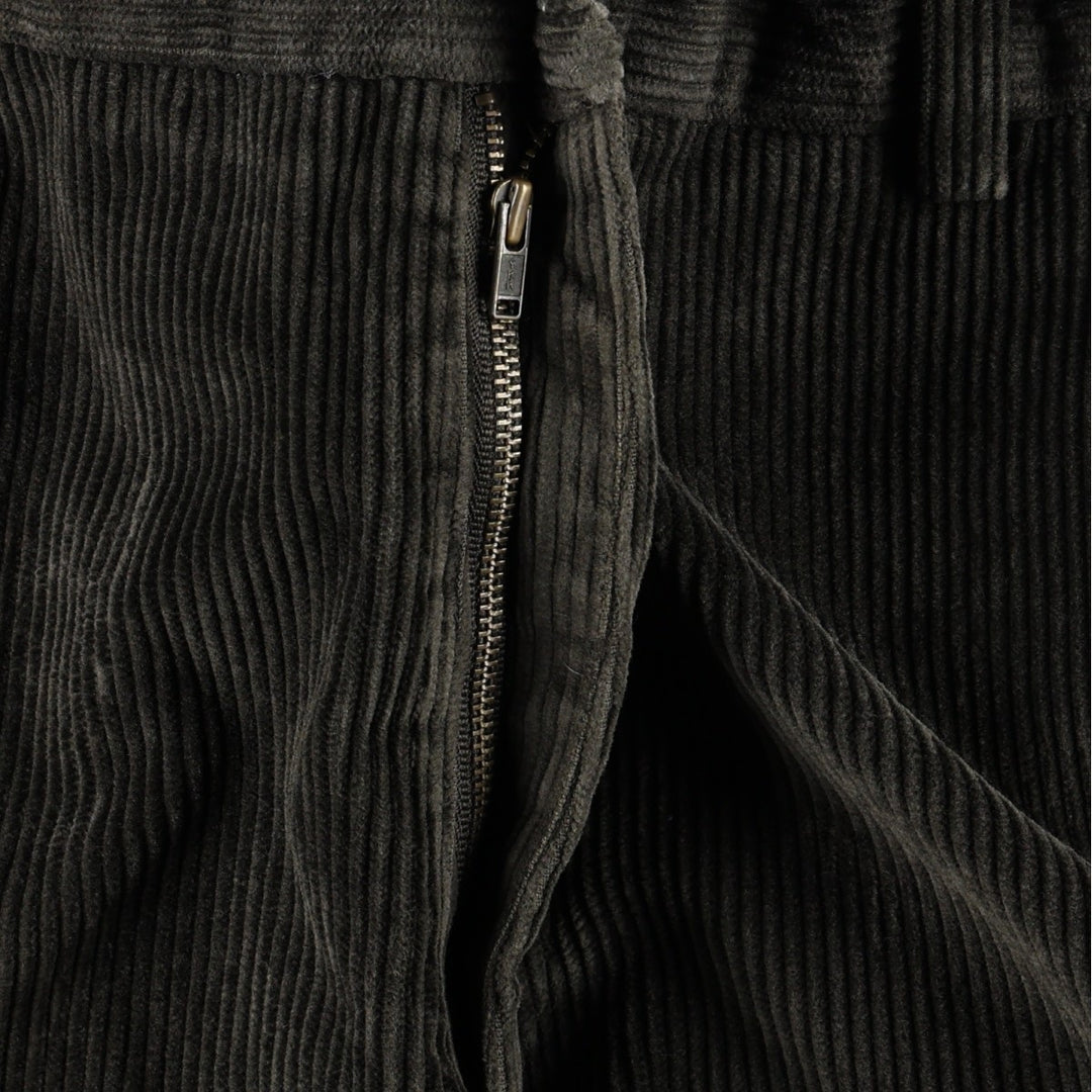 Brooks Brothers CLARK Corduroy Pants, Men's W37 (approx.) cotton Green type dark green Vintage Second Hand