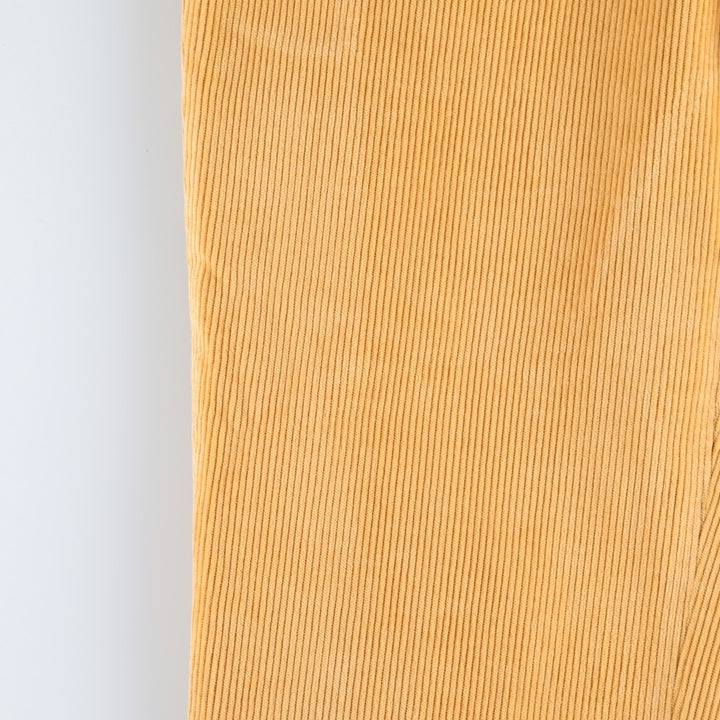 Brooks Brothers 346 Corduroy Pants, Men's W35 (approx.) cotton yellow type Vintage Second Hand
