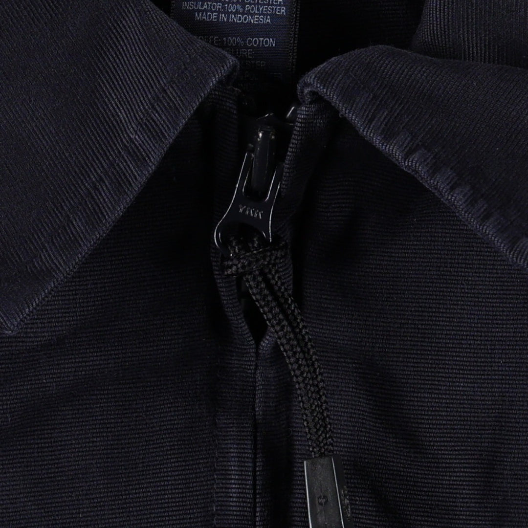 Ralph Lauren CHAPS padded puffer jacket, men's size L cotton navy blue type Vintage Second Hand