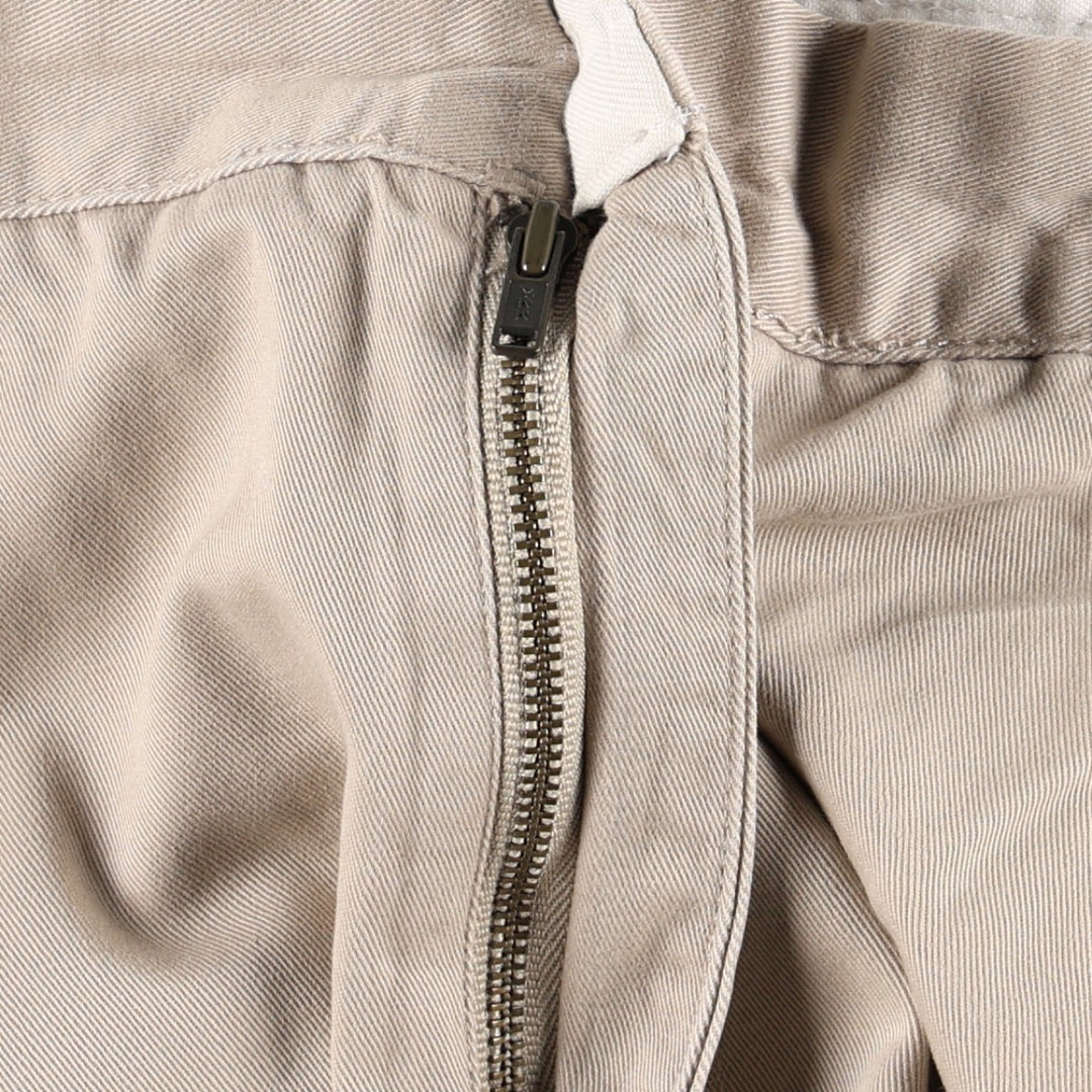 Ralph Lauren POLO by Ralph Lauren HAMMOND PANT, two-pleat chino pants, men's w36 equivalent cotton Beige type Vintage Second Hand