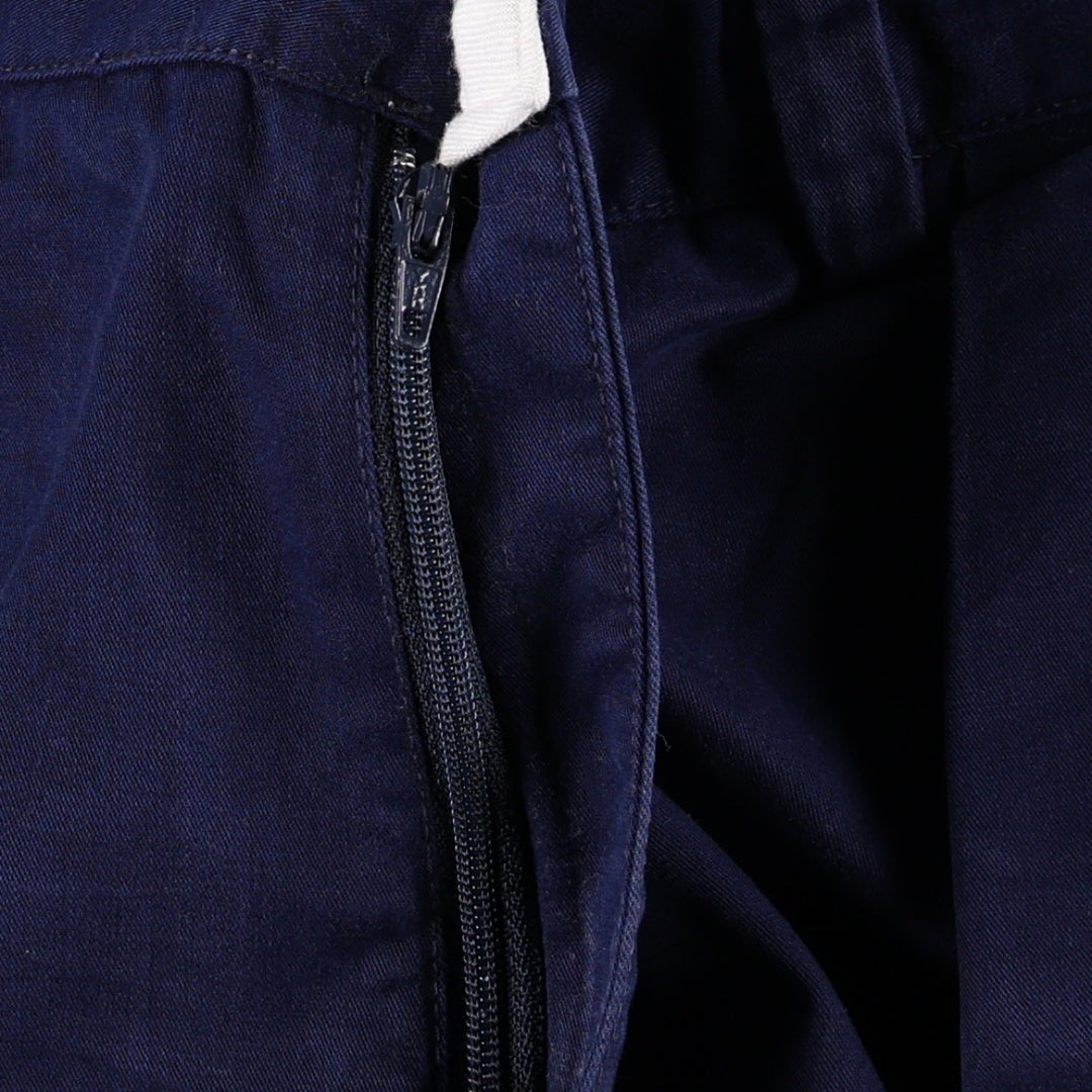 Ralph Lauren POLO by Ralph Lauren CLASSIC GOLF PANT Two-pleat Chino Pants Men's W36 (approx.) cotton navy blue type Vintage Second Hand