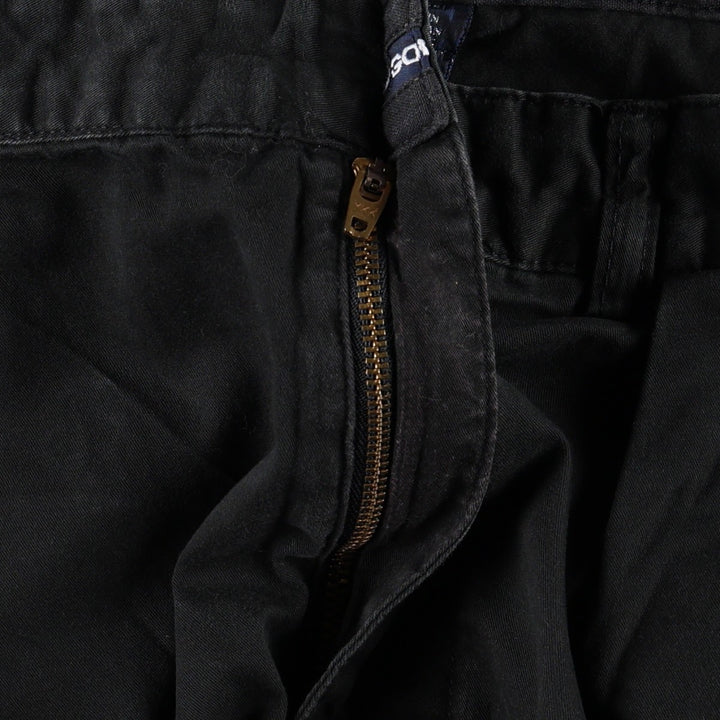 Ralph Lauren POLO by Ralph Lauren CLASSIC GOLF PANT Two-pleat Chino Pants Men's W35 equivalent cotton black type Vintage Second Hand