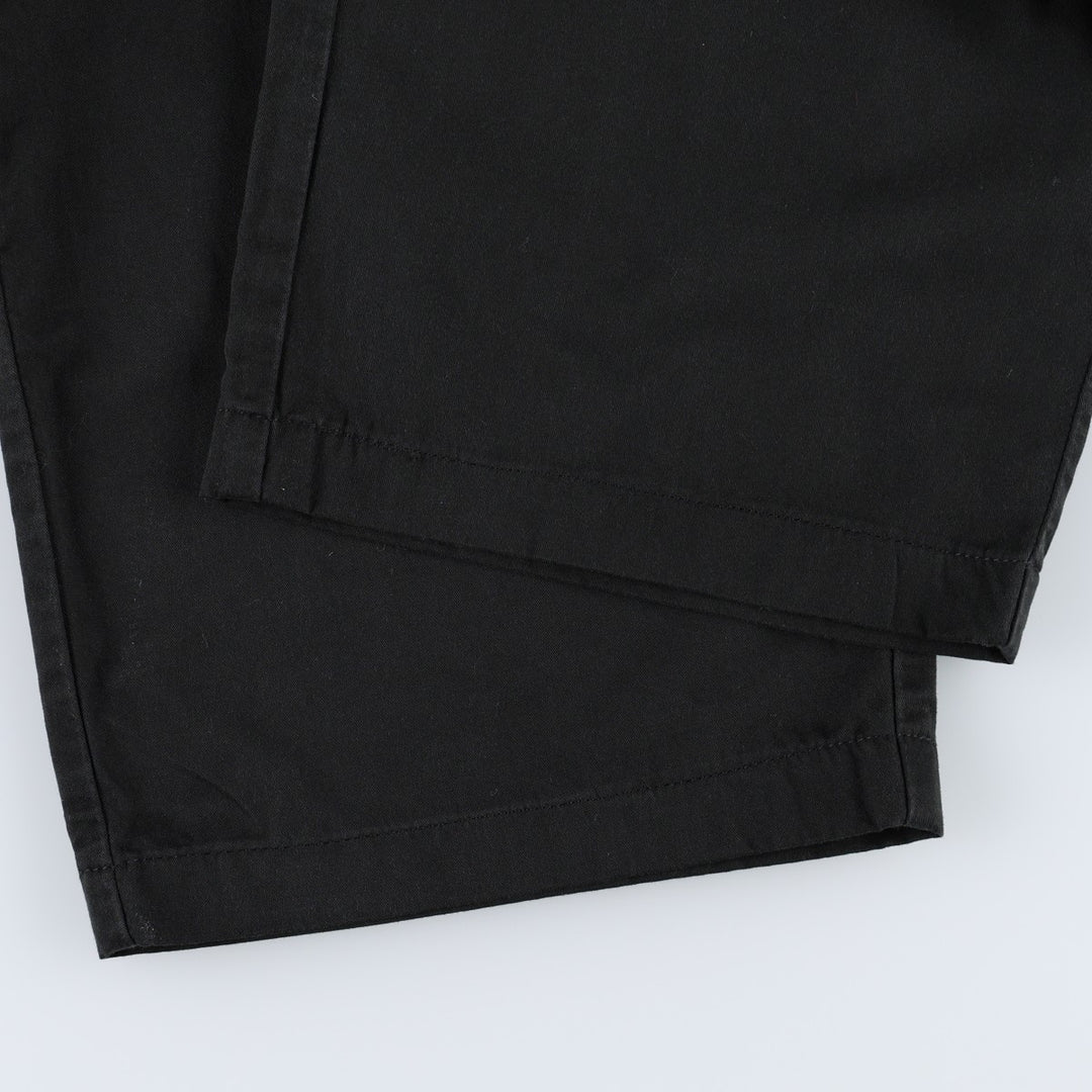 Ralph Lauren POLO by Ralph Lauren CLASSIC GOLF PANT Two-pleat Chino Pants Men's W35 equivalent cotton black type Vintage Second Hand