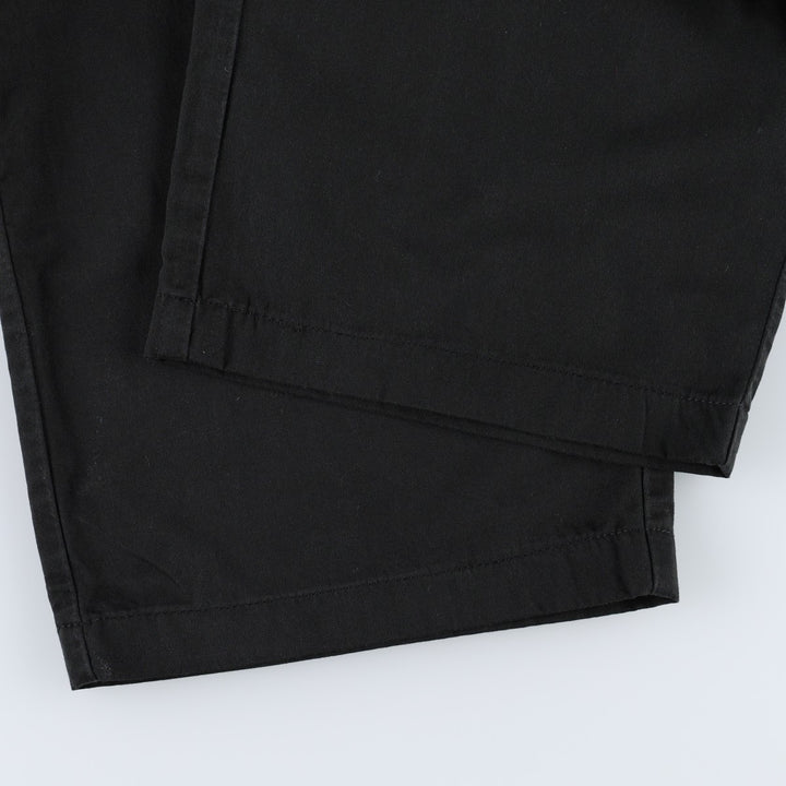 Ralph Lauren POLO by Ralph Lauren CLASSIC GOLF PANT Two-pleat Chino Pants Men's W35 equivalent cotton black type Vintage Second Hand