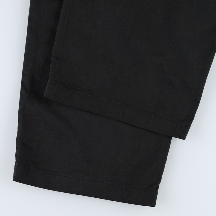 Ralph Lauren POLO by Ralph Lauren CLASSIC GOLF PANT Two-pleat Chino Pants Men's W35 equivalent cotton black type Vintage Second Hand