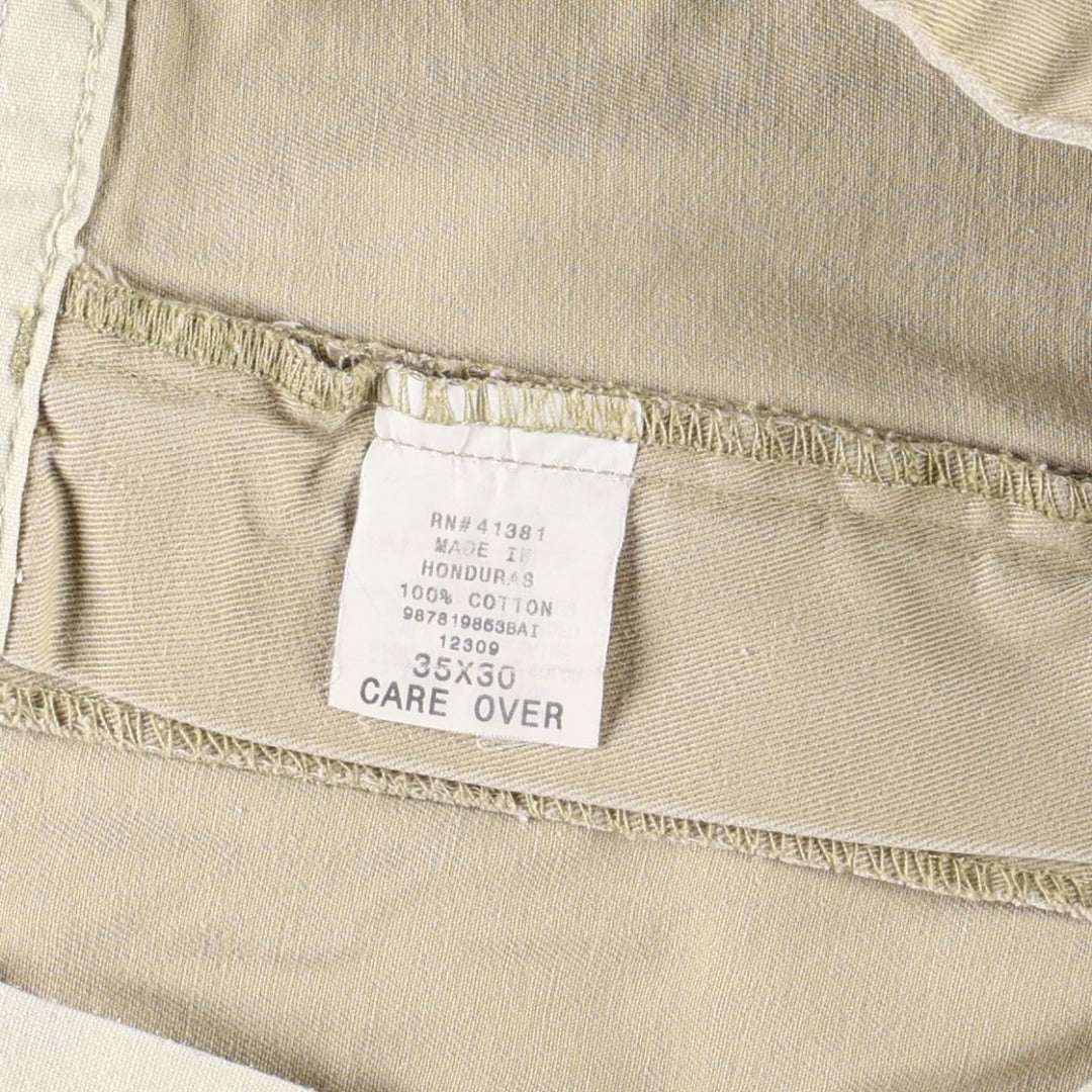 Ralph Lauren POLO by Ralph Lauren HAMMOND PANT, two-pleat chino pants, men's w35 equivalent cotton Beige type Vintage Second Hand