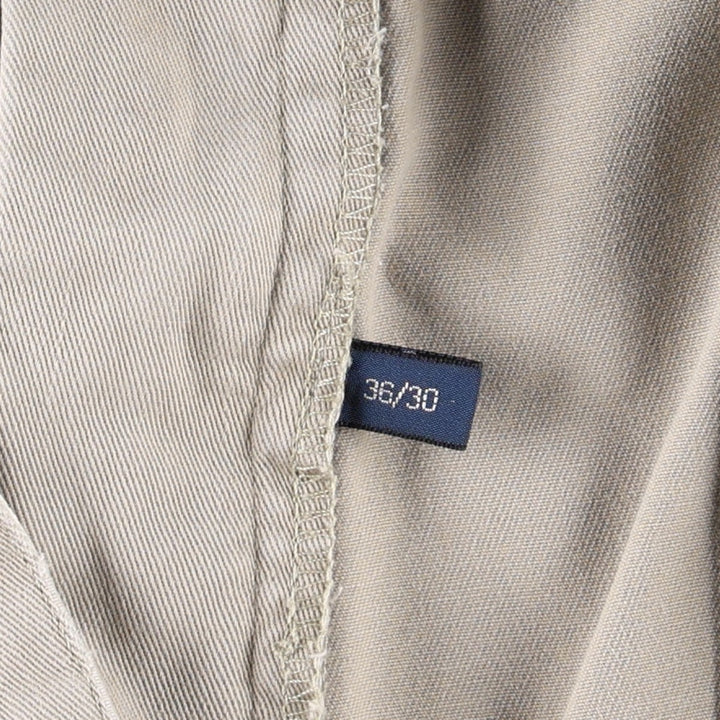 Ralph Lauren POLO by Ralph Lauren HAMMOND PANT, two-pleat chino pants, men's w36 equivalent cotton Beige type Vintage Second Hand