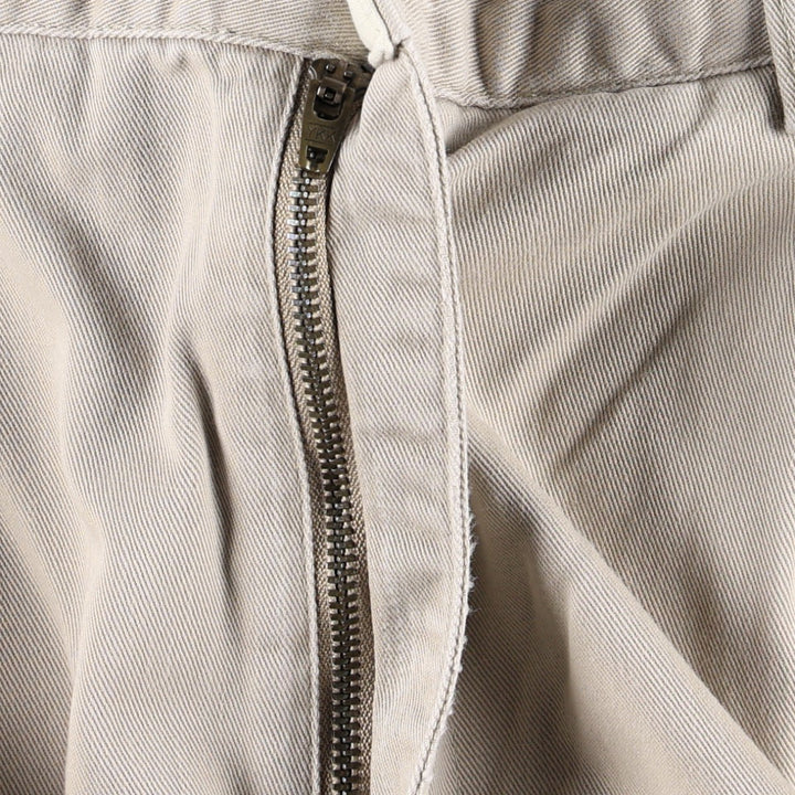 Ralph Lauren POLO by Ralph Lauren HAMMOND PANT, two-pleat chino pants, men's w36 equivalent cotton Beige type Vintage Second Hand