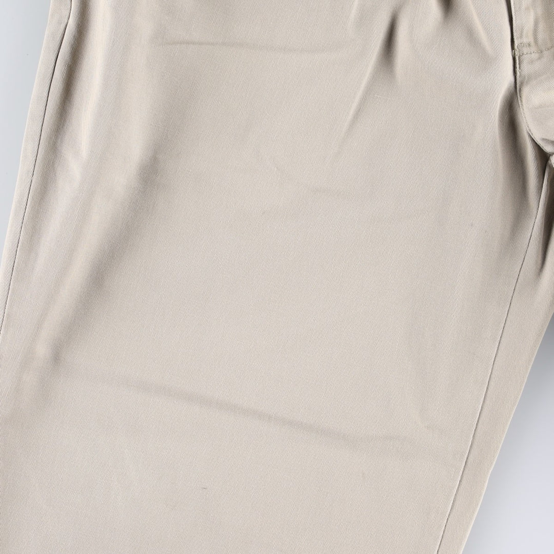 Ralph Lauren POLO by Ralph Lauren HAMMOND PANT, two-pleat chino pants, men's w36 equivalent cotton Beige type Vintage Second Hand