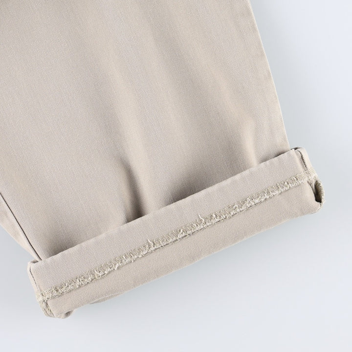 Ralph Lauren POLO by Ralph Lauren HAMMOND PANT, two-pleat chino pants, men's w36 equivalent cotton Beige type Vintage Second Hand