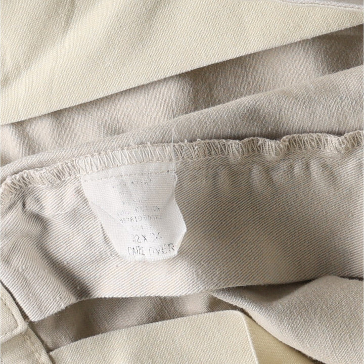 Ralph Lauren POLO RALPH LAUREN ANDREW PANT Two-pleat chino pants Men's size W32 cotton ivory Vintage Second Hand