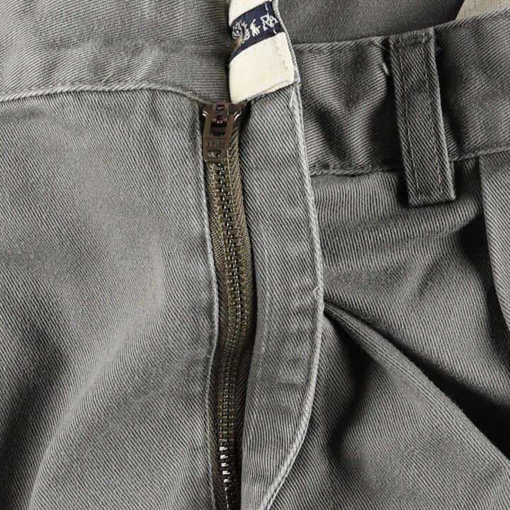 Ralph Lauren POLO by Ralph Lauren ANDREW PANT Two-pleat Chino Pants, Made in Mexico, Men's W35 (approx.) cotton Khaki type Vintage Second Hand