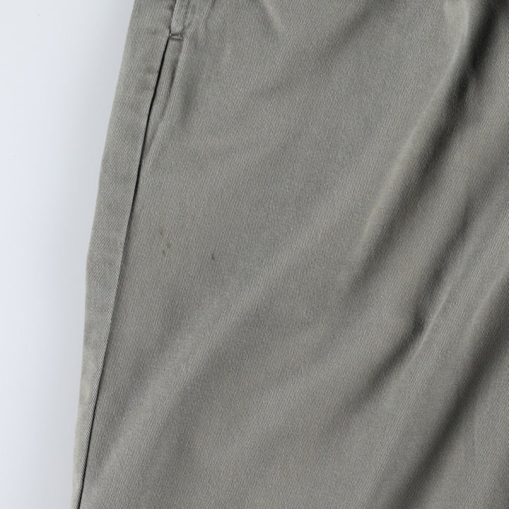 Ralph Lauren POLO by Ralph Lauren ANDREW PANT Two-pleat Chino Pants, Made in Mexico, Men's W35 (approx.) cotton Khaki type Vintage Second Hand