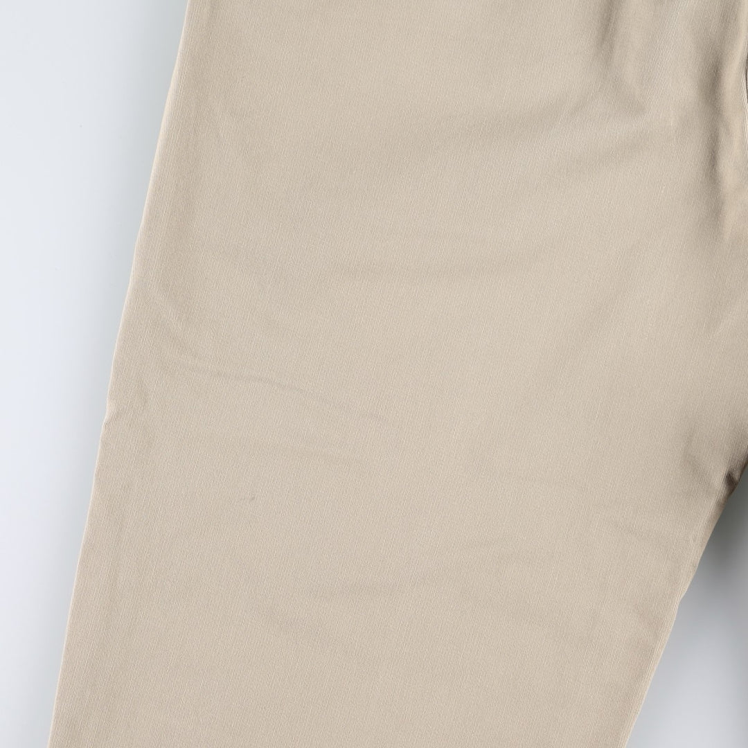 Ralph Lauren POLO by Ralph Lauren ANDREW PANT Two-pleat chino pants for men, equivalent to W34 cotton Khaki type beige Vintage Second Hand