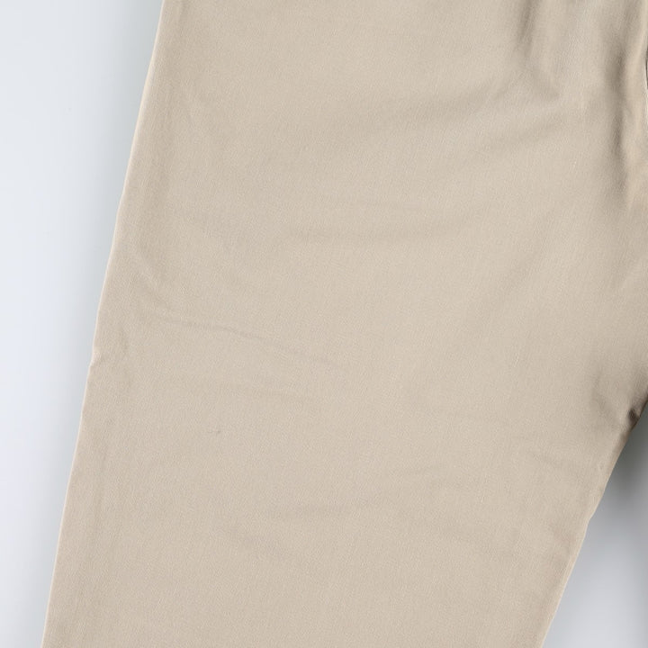 Ralph Lauren POLO by Ralph Lauren ANDREW PANT Two-pleat chino pants for men, equivalent to W34 cotton Khaki type beige Vintage Second Hand