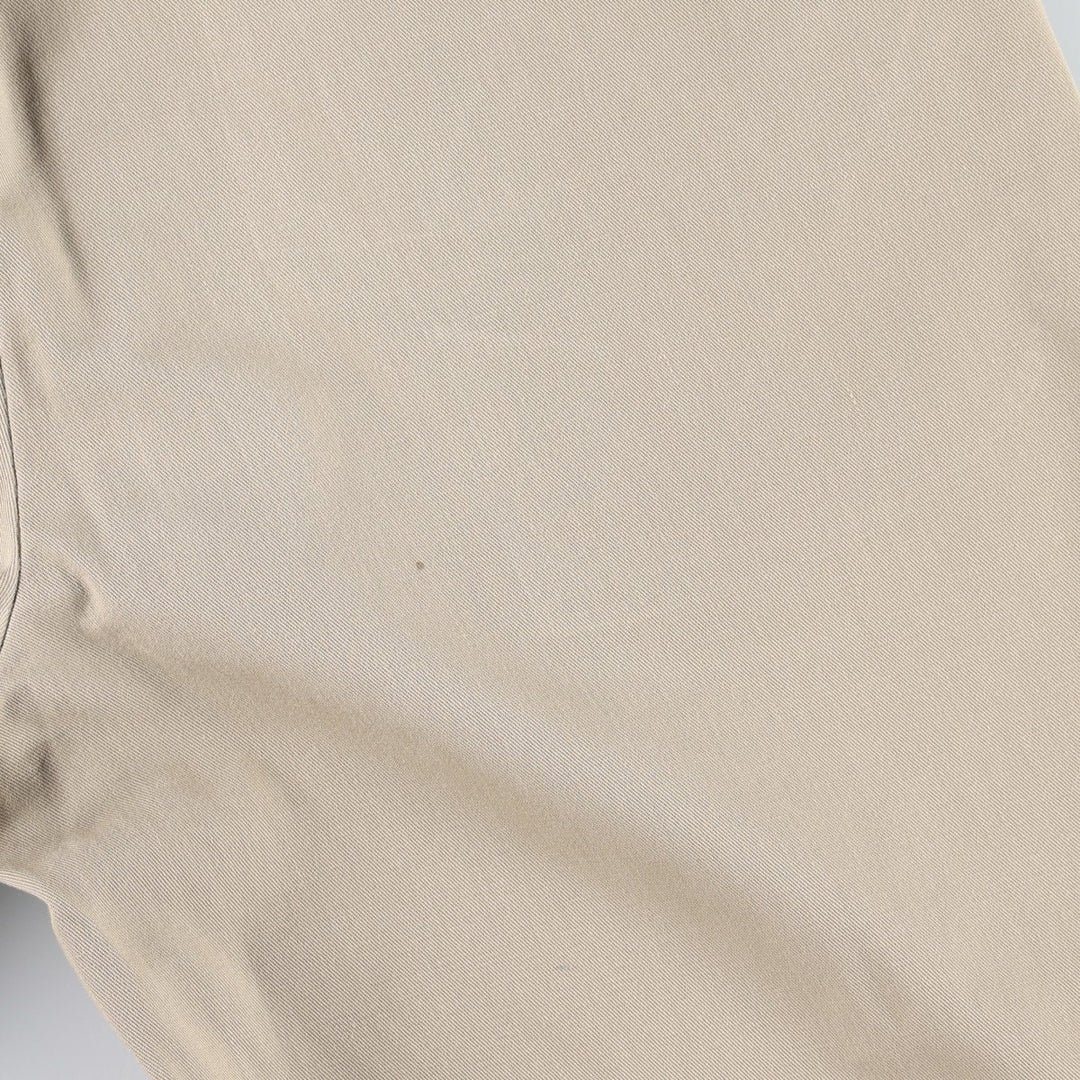 Ralph Lauren POLO by Ralph Lauren ANDREW PANT Two-pleat chino pants for men, equivalent to W34 cotton Khaki type beige Vintage Second Hand