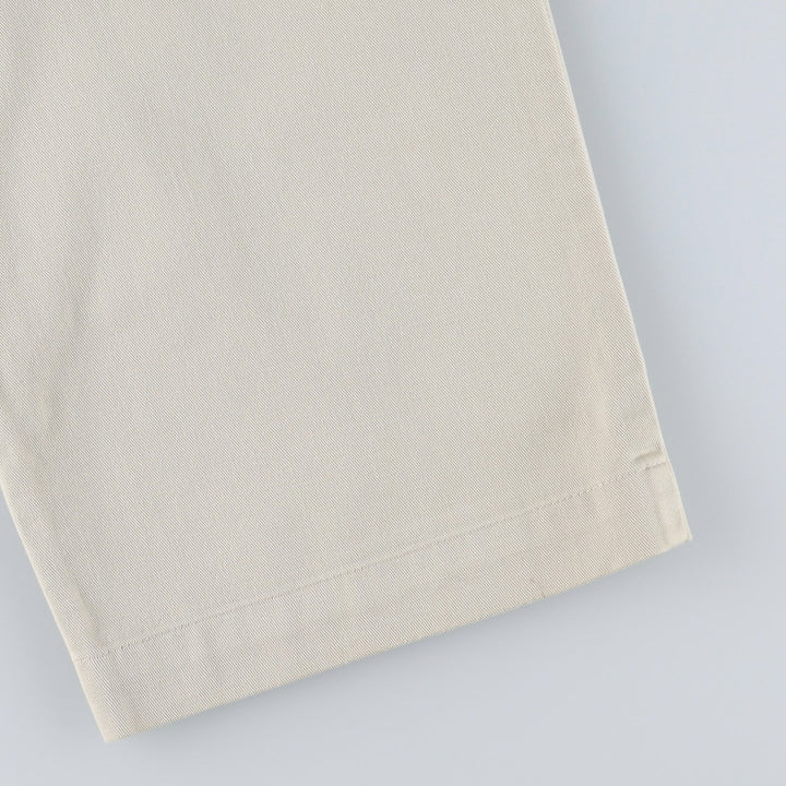 Ralph Lauren POLO RALPH LAUREN ANDREW PANT Two-pleat chino pants Men's size W32 cotton ivory Vintage Second Hand