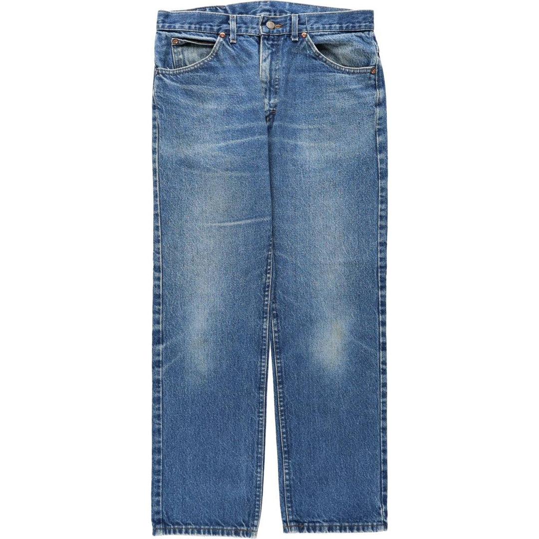90'S Lee Tapered Denim Pants, Made in USA, Men's Size W33 (approx.), Vintage cotton blue type Vintage Second Hand