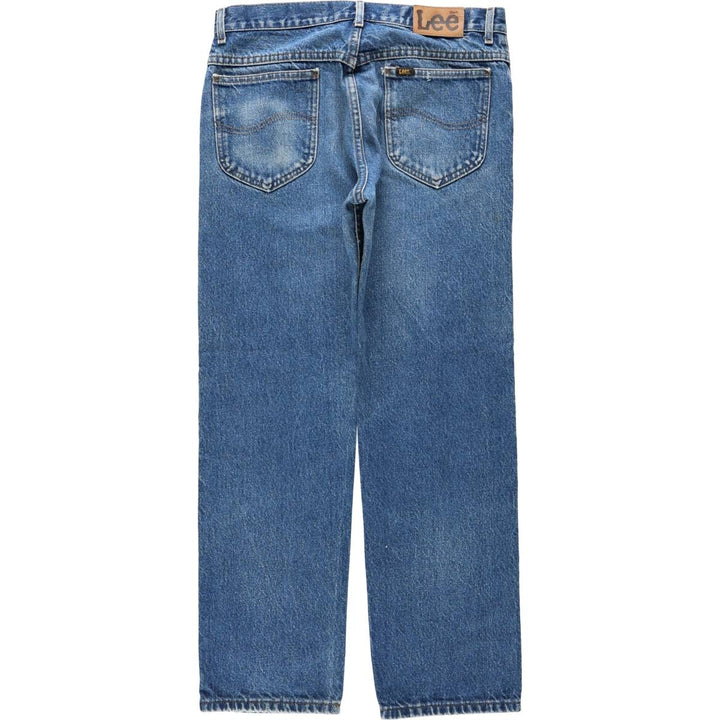90'S Lee Tapered Denim Pants, Made in USA, Men's Size W33 (approx.), Vintage cotton blue type Vintage Second Hand