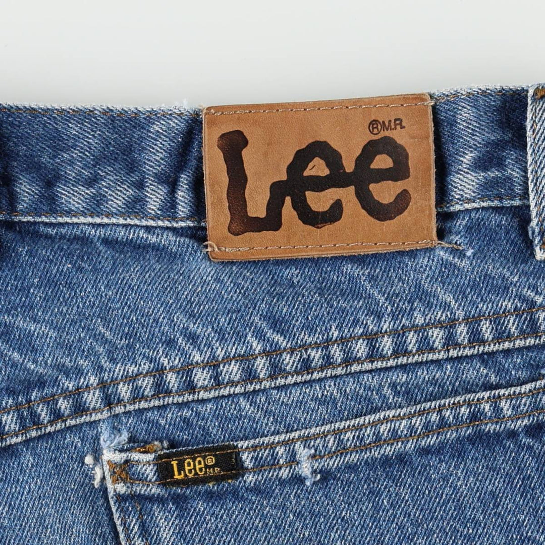 90'S Lee Tapered Denim Pants, Made in USA, Men's Size W33 (approx.), Vintage cotton blue type Vintage Second Hand