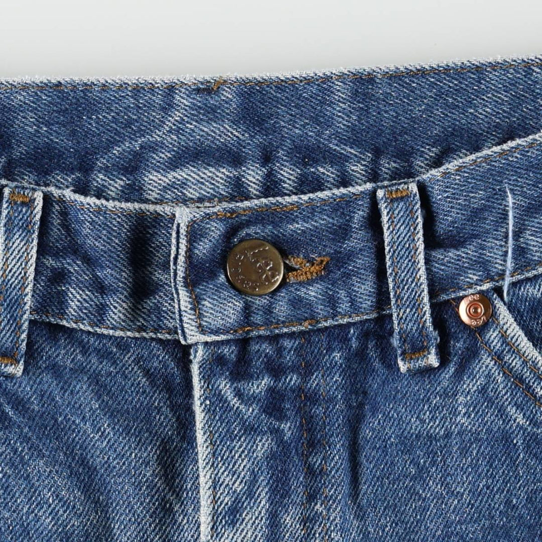 90'S Lee Tapered Denim Pants, Made in USA, Men's Size W33 (approx.), Vintage cotton blue type Vintage Second Hand