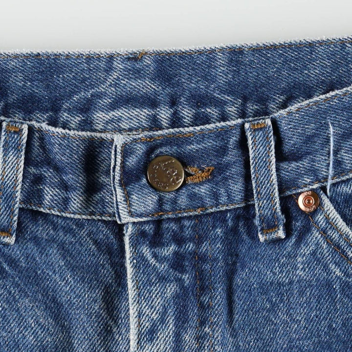90'S Lee Tapered Denim Pants, Made in USA, Men's Size W33 (approx.), Vintage cotton blue type Vintage Second Hand