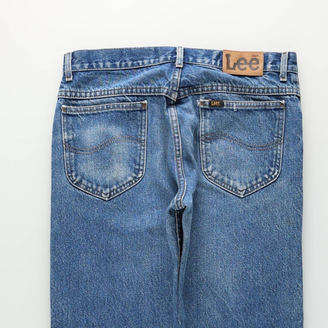 90'S Lee Tapered Denim Pants, Made in USA, Men's Size W33 (approx.), Vintage cotton blue type Vintage Second Hand