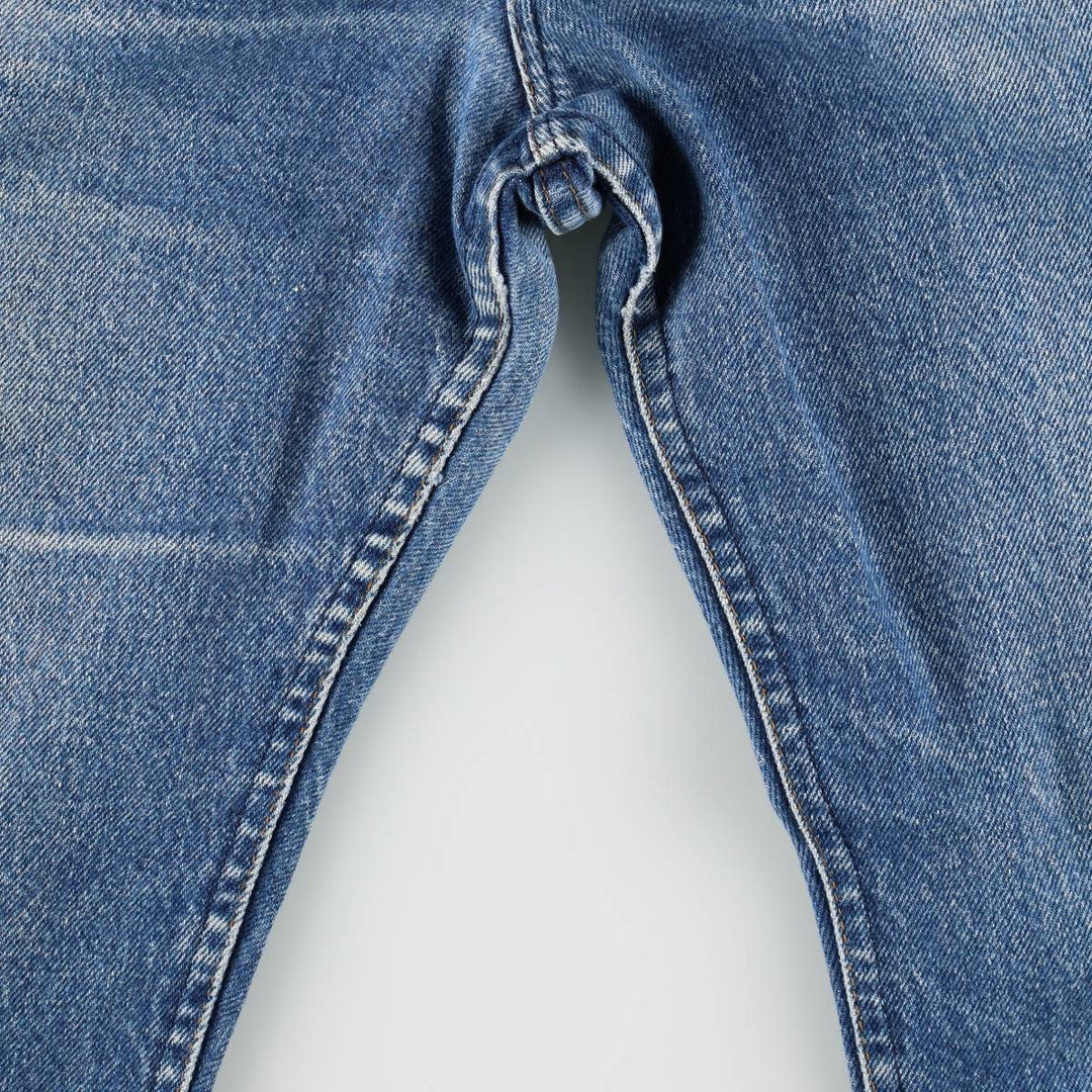 90'S Lee Tapered Denim Pants, Made in USA, Men's Size W33 (approx.), Vintage cotton blue type Vintage Second Hand