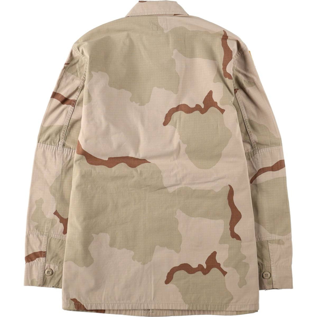 Authentic US military issue, 1990'S camouflage pattern 3C desert camo BDU military jacket, made in USA, medium-regular size (equivalent to men's M), vintage. Nylon Beige type Vintage Second Hand