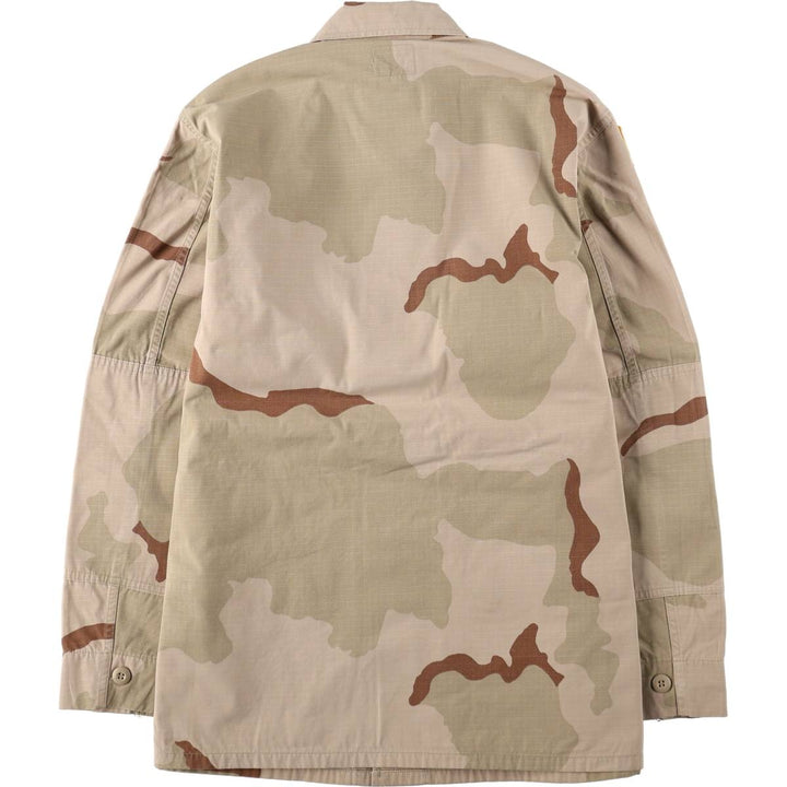 Authentic US military issue, 1990'S camouflage pattern 3C desert camo BDU military jacket, made in USA, medium-regular size (equivalent to men's M), vintage. Nylon Beige type Vintage Second Hand