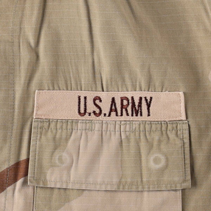 Authentic US military issue, 1990'S camouflage pattern 3C desert camo BDU military jacket, made in USA, medium-regular size (equivalent to men's M), vintage. Nylon Beige type Vintage Second Hand