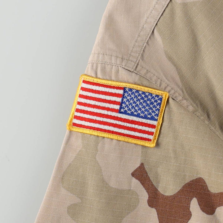 Authentic US military issue, 1990'S camouflage pattern 3C desert camo BDU military jacket, made in USA, medium-regular size (equivalent to men's M), vintage. Nylon Beige type Vintage Second Hand
