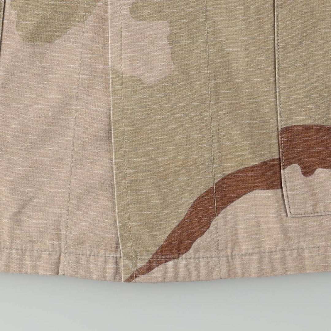 Authentic US military issue, 1990'S camouflage pattern 3C desert camo BDU military jacket, made in USA, medium-regular size (equivalent to men's M), vintage. Nylon Beige type Vintage Second Hand