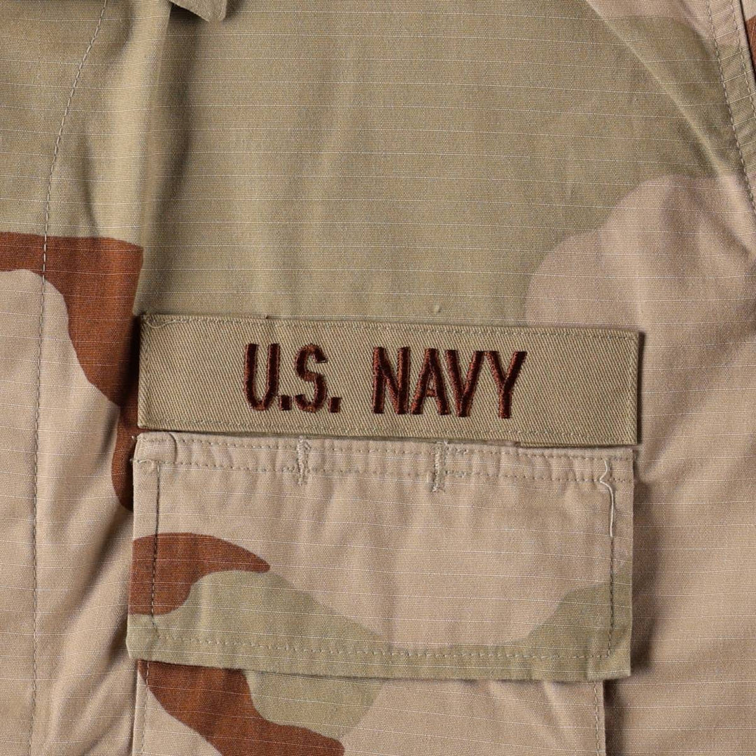 Authentic US military issue, 1990'S camouflage pattern 3C desert camo BDU military jacket, made in USA, medium-regular size (equivalent to men's M). Nylon Beige type Vintage Second Hand