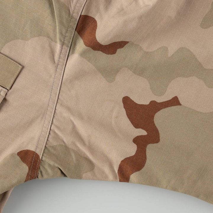 Authentic US military issue, 1990'S camouflage pattern 3C desert camo BDU military jacket, made in USA, medium-regular size (equivalent to men's M). Nylon Beige type Vintage Second Hand