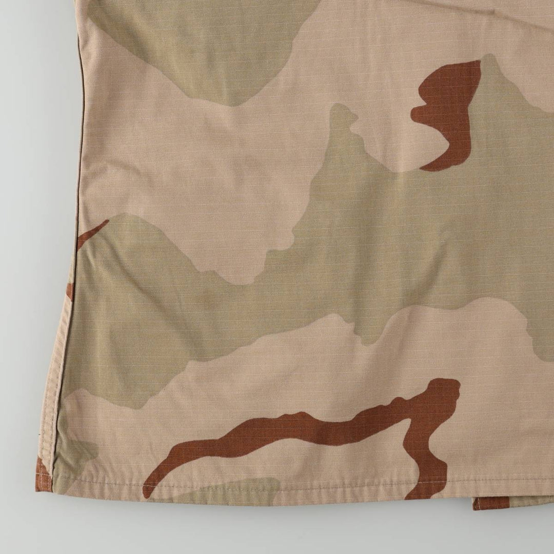 Authentic US military issue, 1990'S camouflage pattern 3C desert camo BDU military jacket, made in USA, medium-regular size (equivalent to men's M). Nylon Beige type Vintage Second Hand