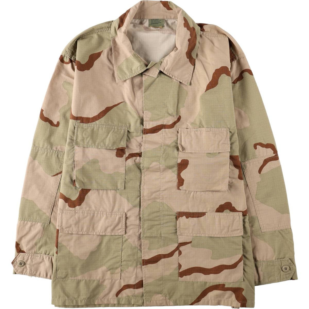 Civilian-made camouflage pattern 3C desert camo BDU military jacket XX LARGE-REGULAR (equivalent to men's XXL) cotton Beige type Vintage Second Hand