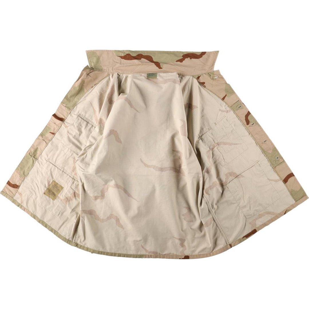 Civilian-made camouflage pattern 3C desert camo BDU military jacket XX LARGE-REGULAR (equivalent to men's XXL) cotton Beige type Vintage Second Hand