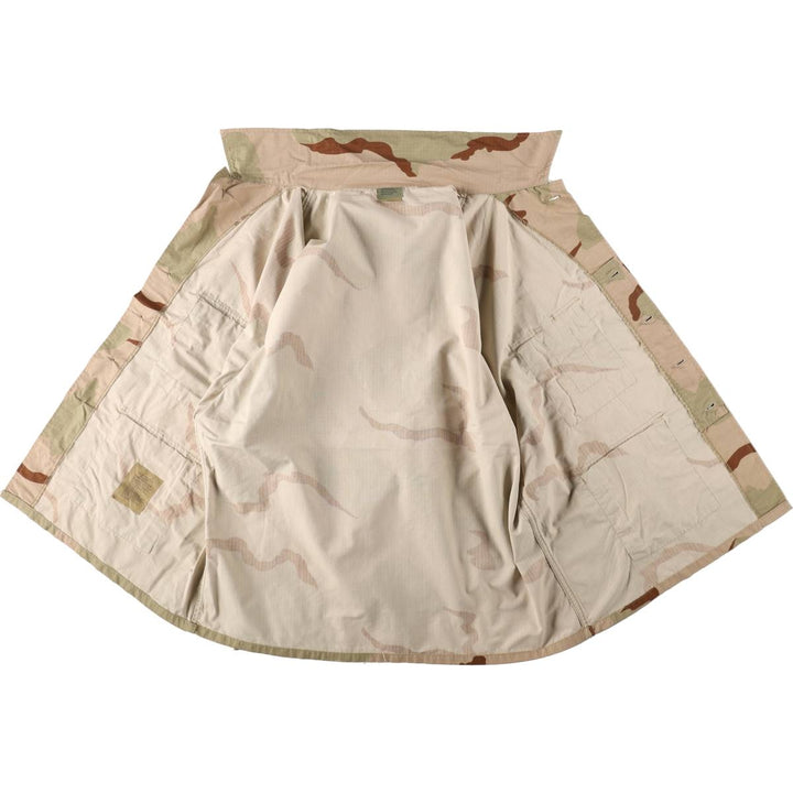 Civilian-made camouflage pattern 3C desert camo BDU military jacket XX LARGE-REGULAR (equivalent to men's XXL) cotton Beige type Vintage Second Hand