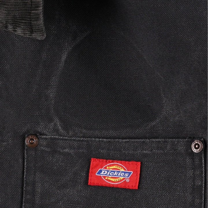 Dickies Michigan Chore Coat Type Padded Duck Coverall Men's XL Equivalent cotton black type Vintage Second Hand