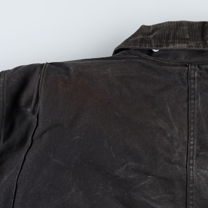 Dickies Michigan Chore Coat Type Padded Duck Coverall Men's XL Equivalent cotton black type Vintage Second Hand