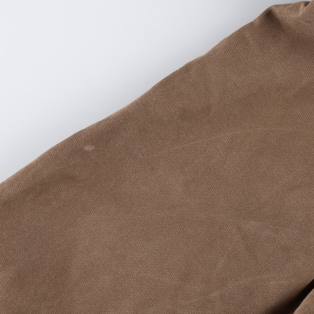 Dickies Active Jacket Type Duck Full-Zip Hoodie, Men's XXL Equivalent cotton brown type Vintage Second Hand