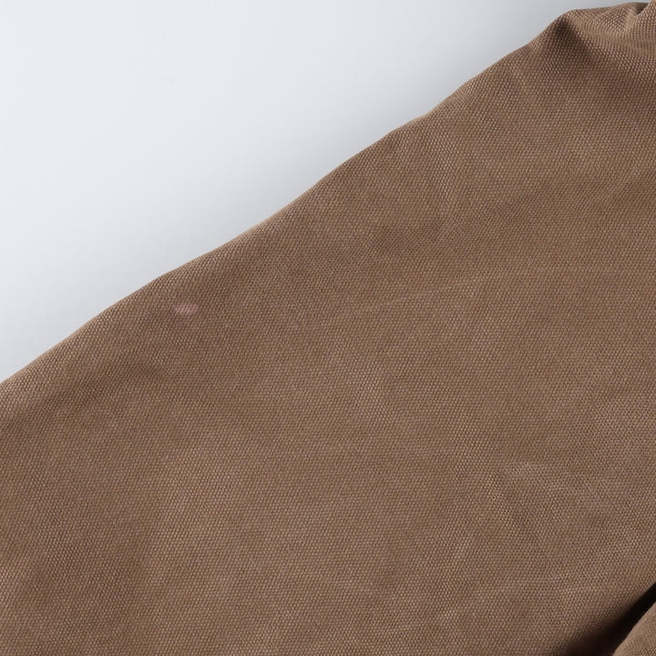 Dickies Active Jacket Type Duck Full-Zip Hoodie, Men's XXL Equivalent cotton brown type Vintage Second Hand