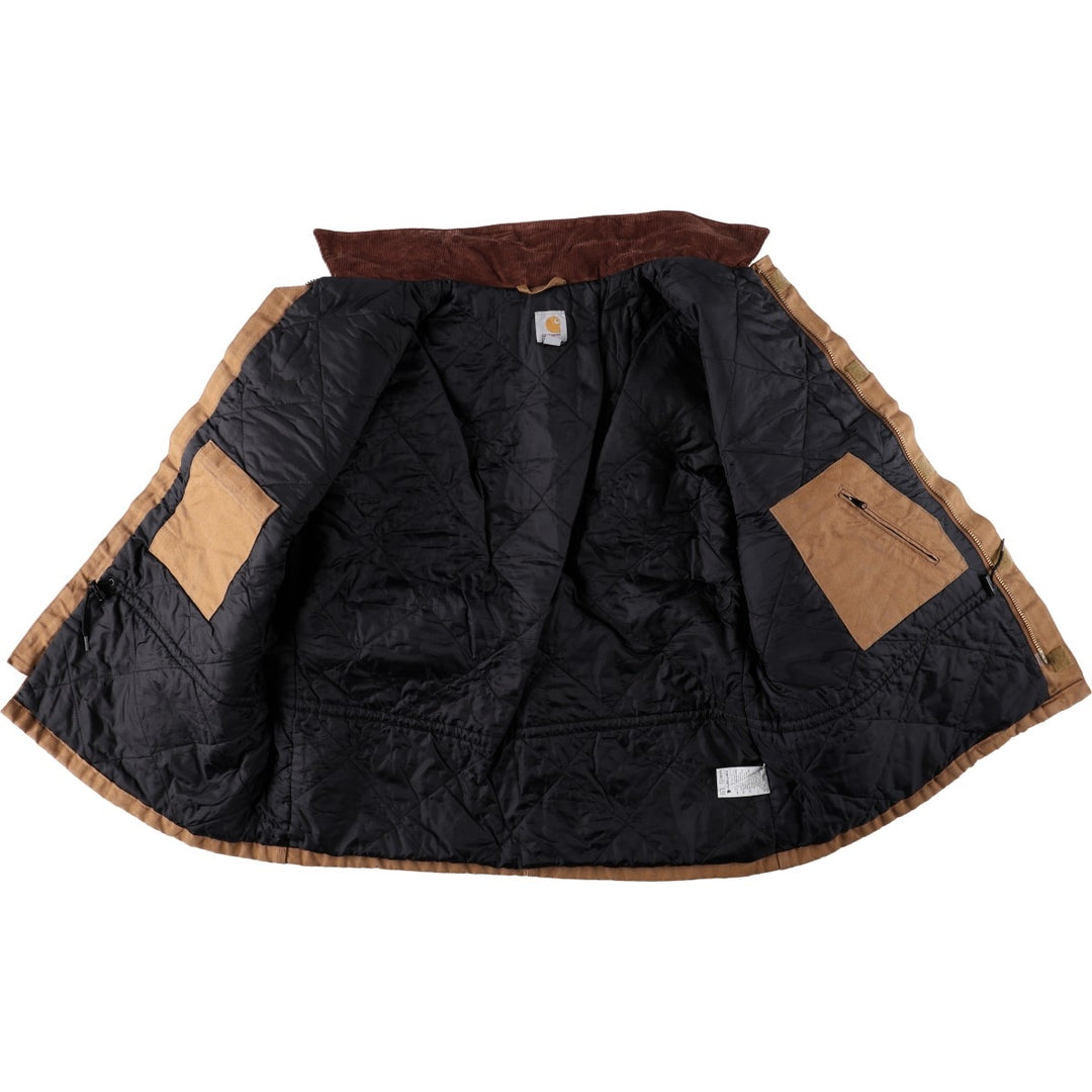 Carhartt Traditional Padded Duck Work Jacket, Men's XXL cotton brown type Vintage Second Hand
