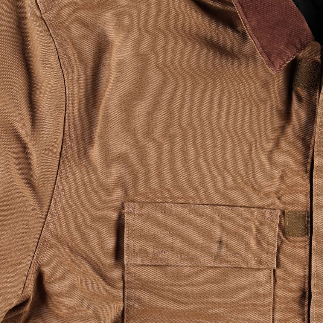 Carhartt Traditional Padded Duck Work Jacket, Men's XXL cotton brown type Vintage Second Hand