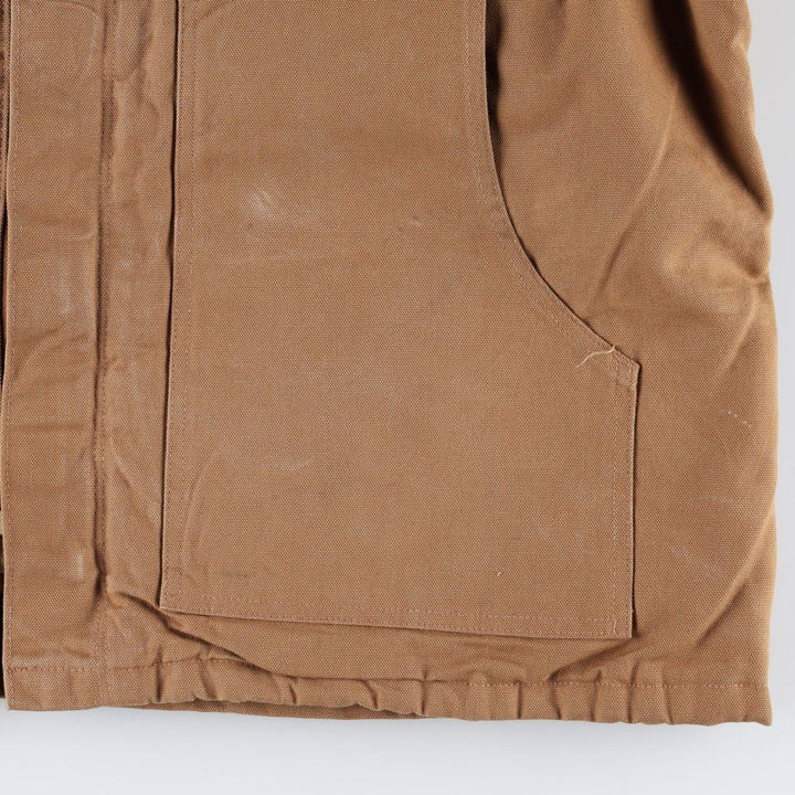 Carhartt Traditional Padded Duck Work Jacket, Men's XXL cotton brown type Vintage Second Hand