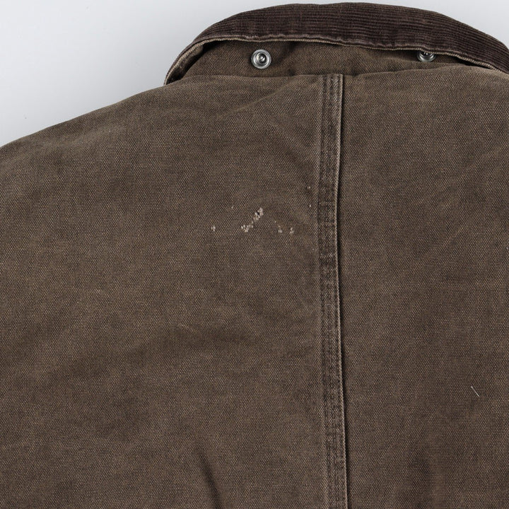 Carhartt Traditional Padded Duck Work Jacket, Made in USA, Men's Size L cotton brown type Vintage Second Hand